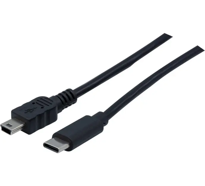 CORDON USB 2.0 TypeC / MINI B - 2,0 M
